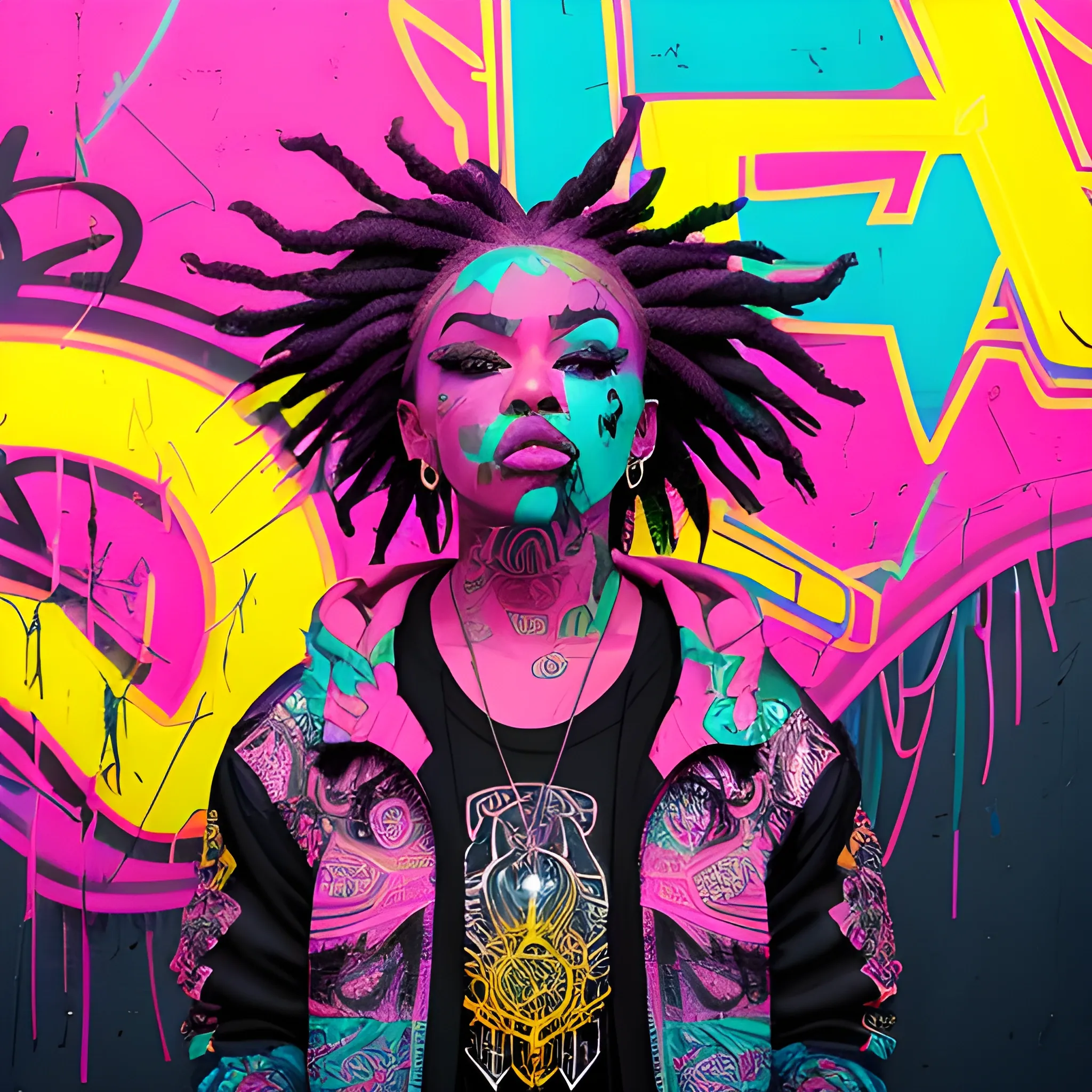 Vibrant, high-fashion photography featuring a bold, streetwear-style graphic that masterfully intertwines vibrant graffiti art, urban motifs, and spiritual themes, set against a backdrop of rugged, cityscape-inspired textures, with the phrase "Higher Elevation" emblazoned in 3D, metallic, graffiti-style lettering, adorned with intricate, swirling patterns and uplifting affirmations, such as "Rise Above" and "Elevate Your Mind", in a mix of bold, cursive, and stylized fonts, with a predominantly dark, moody color palette punctuated by flashes of neon pinks, electric blues, and sunshine yellows, evoking a sense of urban grit, spiritual awakening, and empowerment.