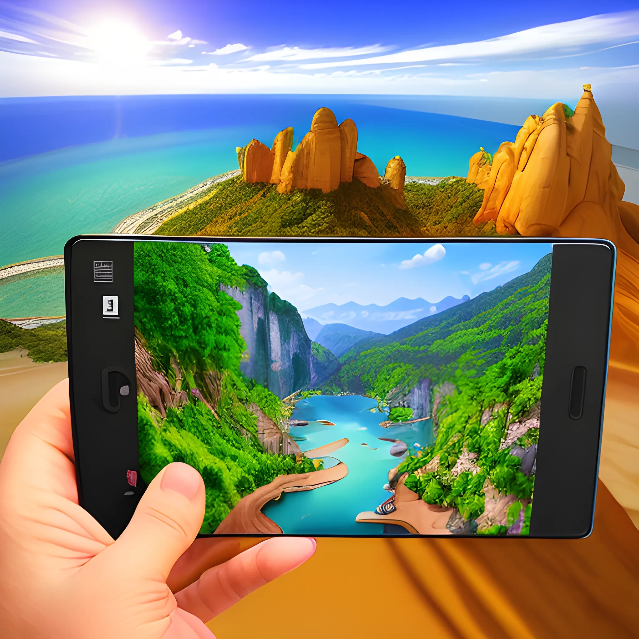 , 3D,whastapp,group,travel,landscape