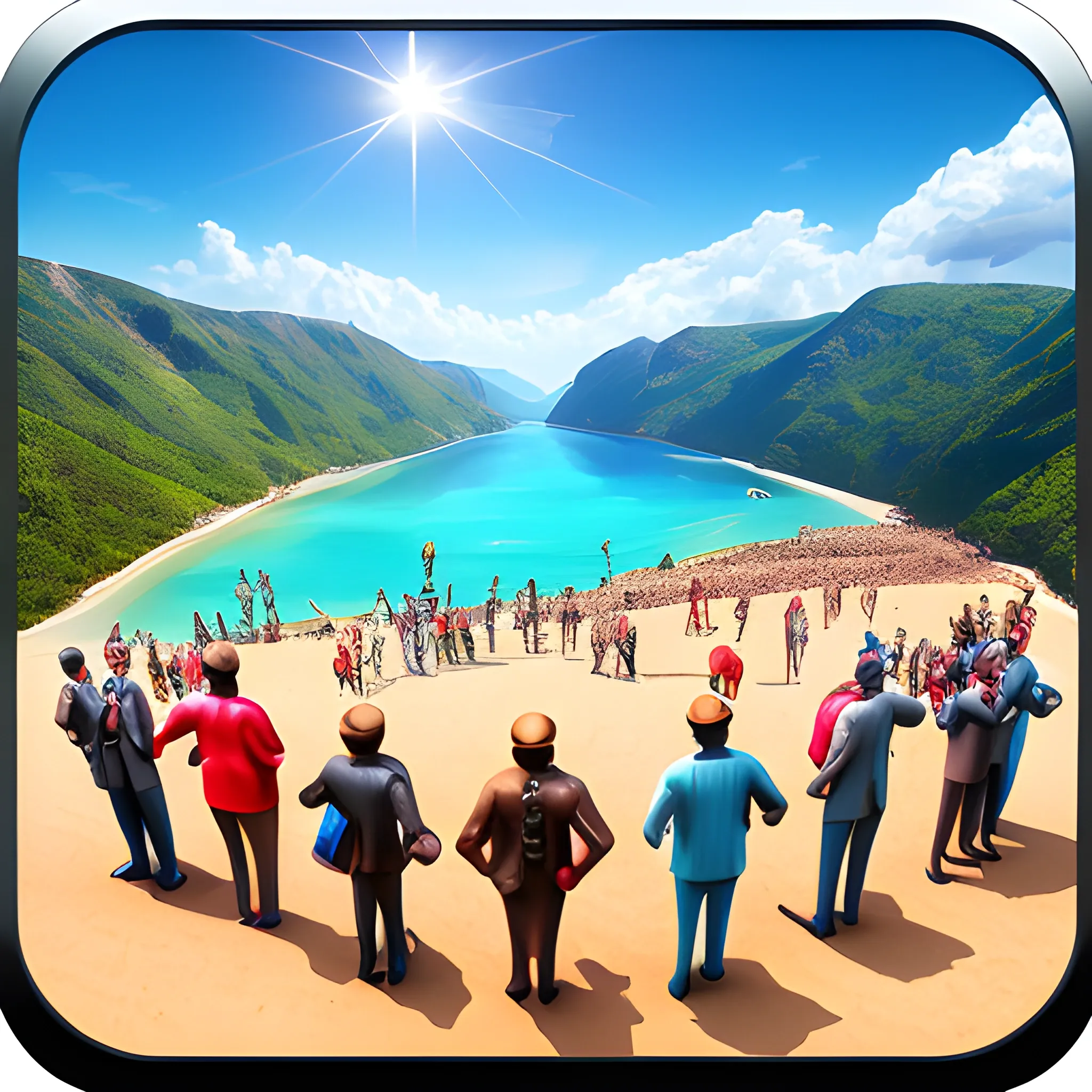 , 3D,whastapp,group,travel,landscape,people,frineds