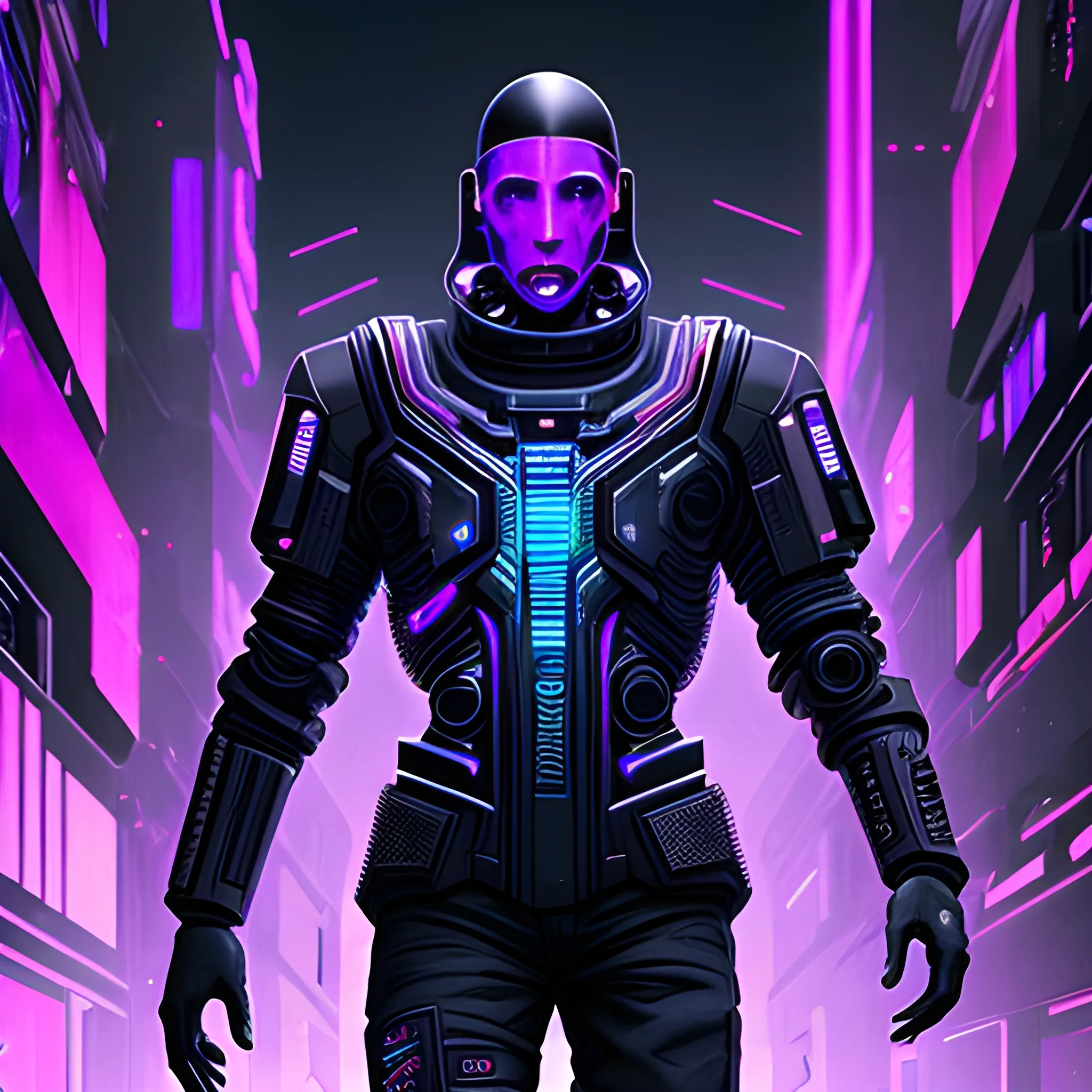 THE VOID COSMIC, CYBERPUNK STYLE, SCI FI TECHNO TERROR