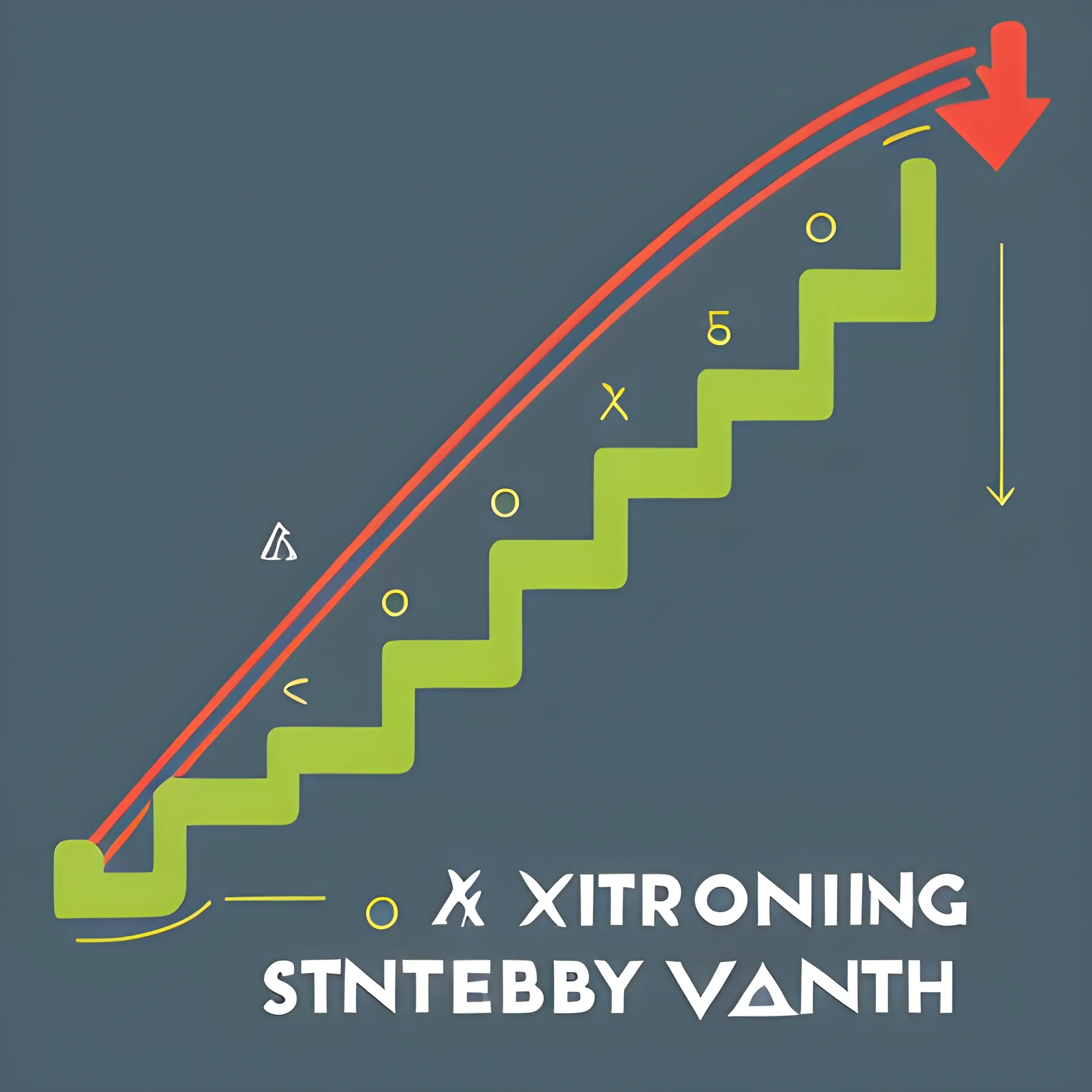 A+graphical+illustration+of+a+smooth+curve+demonstrating+low+volatility+and+steady+growth,+ascending+gently+against+a+grid+backdrop+to+symbolize+financial+stability+and+consistent+upward+economic+trend