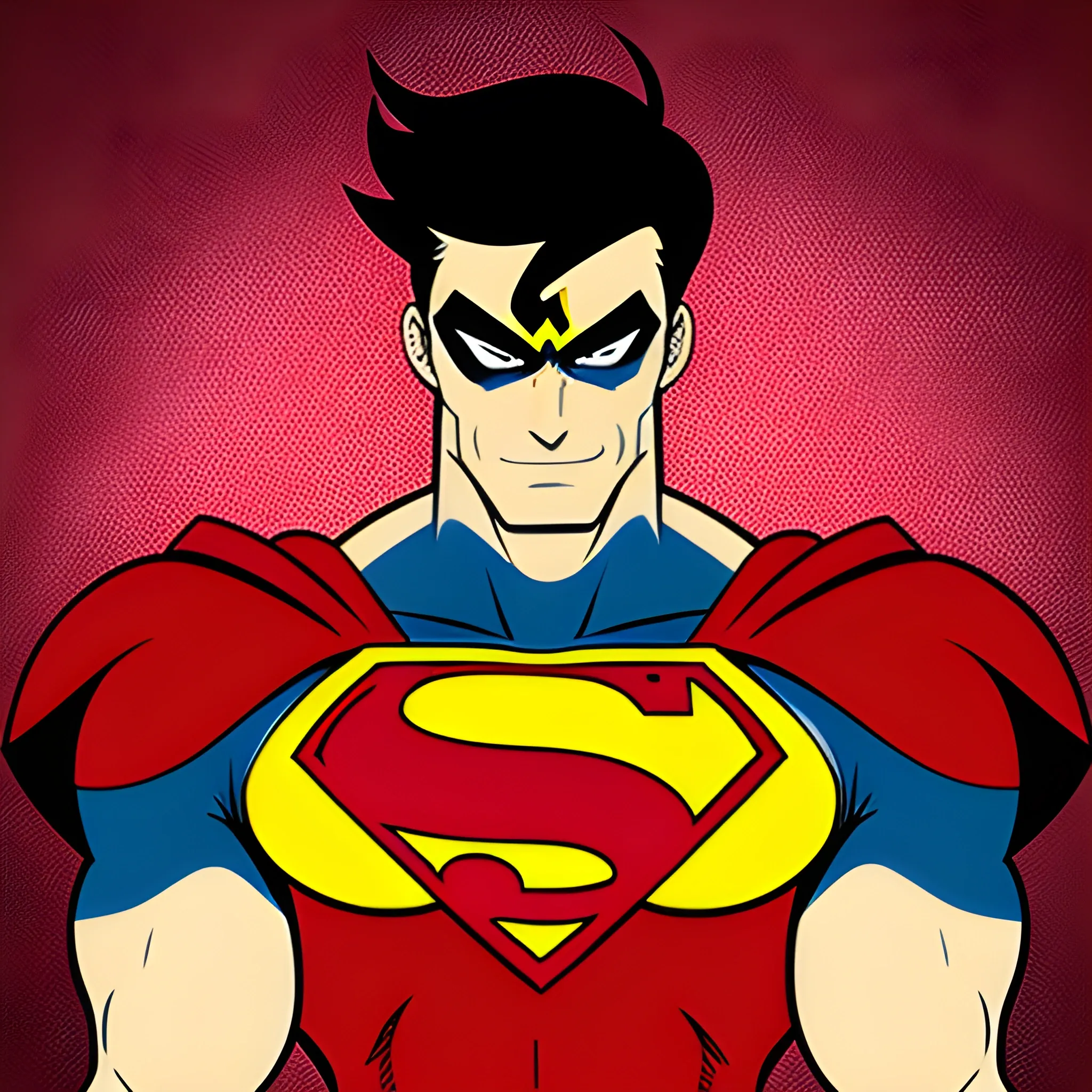 , Cartoon, super hero kid