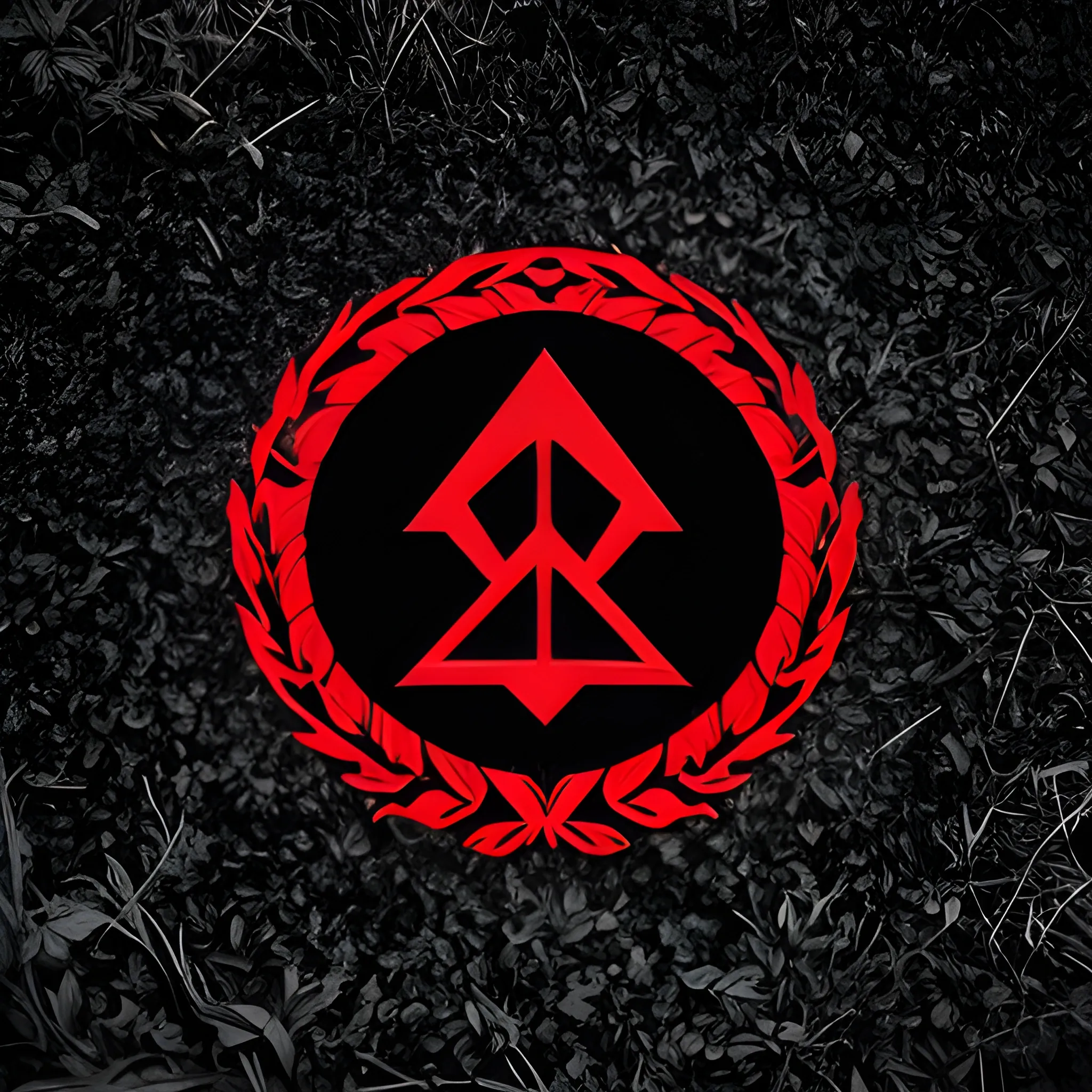 black and red, king, nature, logo