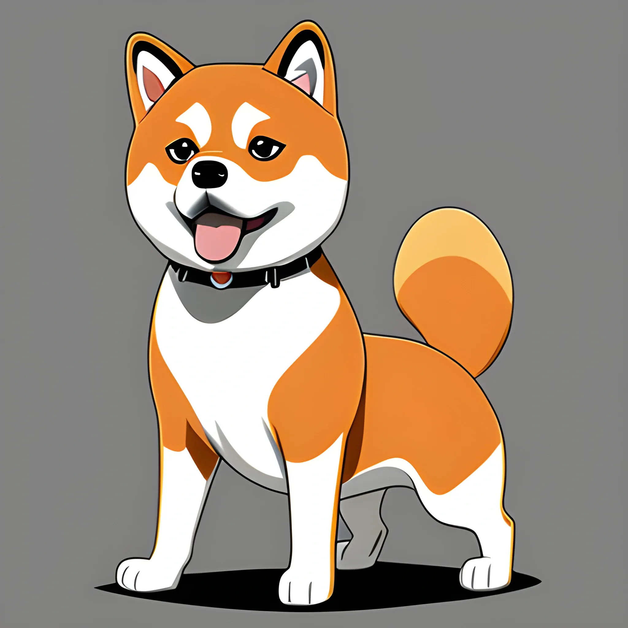 shiba inu, Cartoon