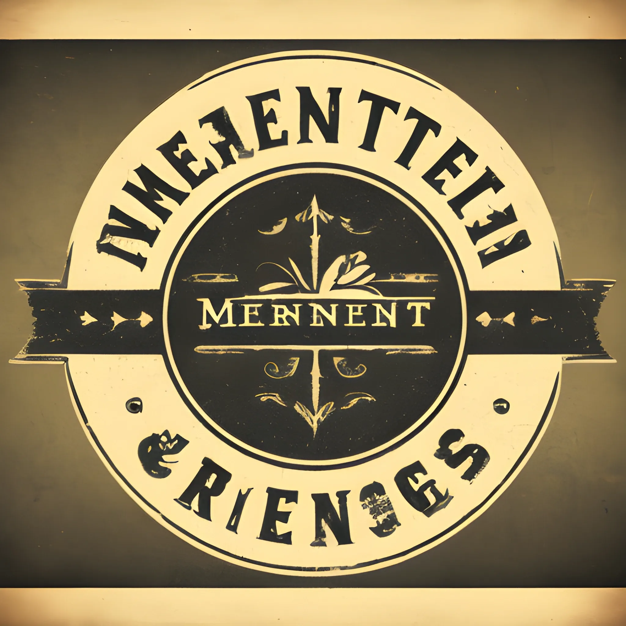 merchant, vintage, logo
