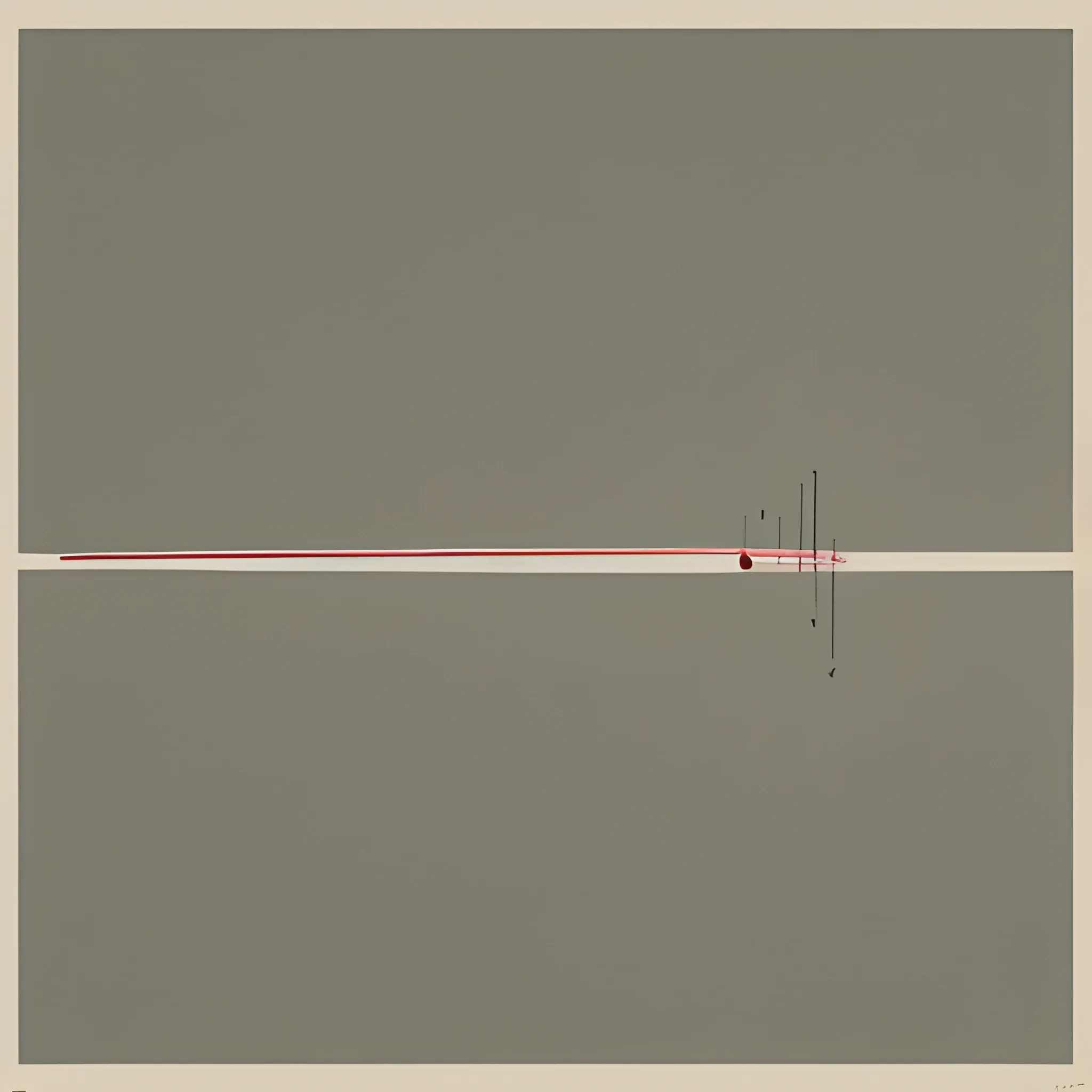 A straight line