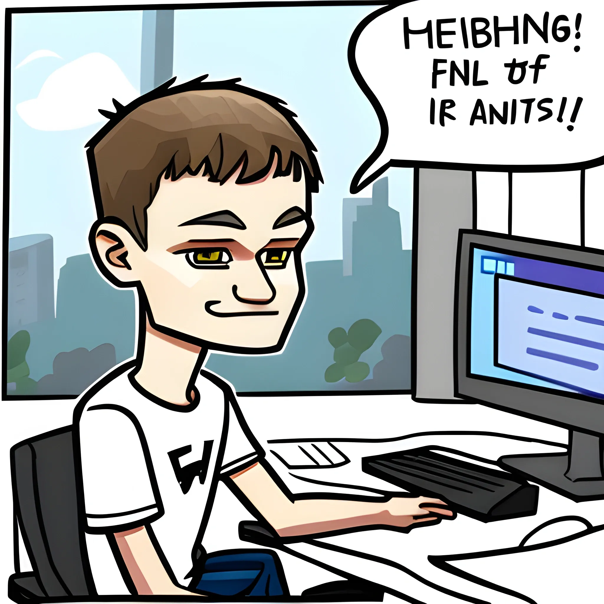 vitalik buterin, Cartoon