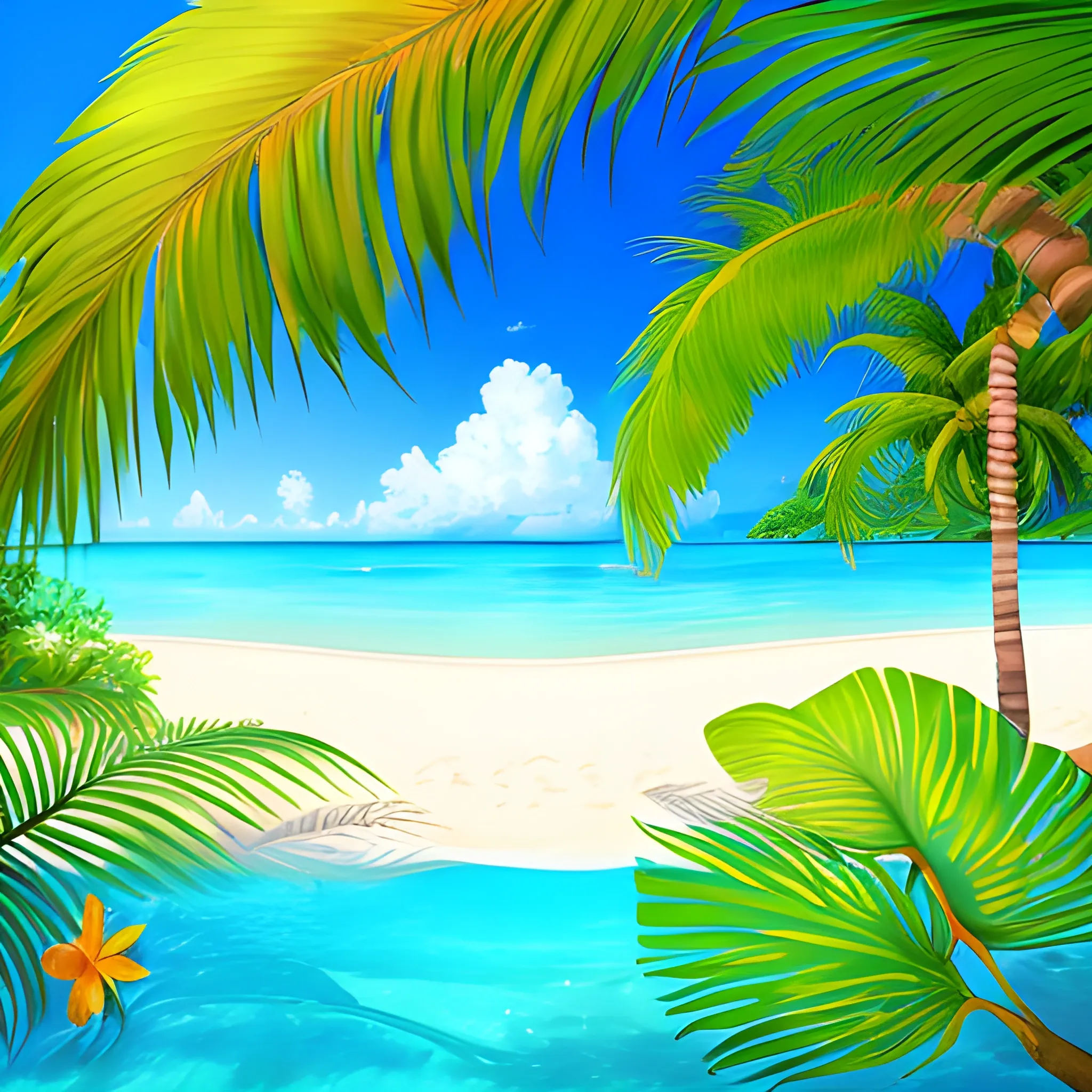 Tropical beach
