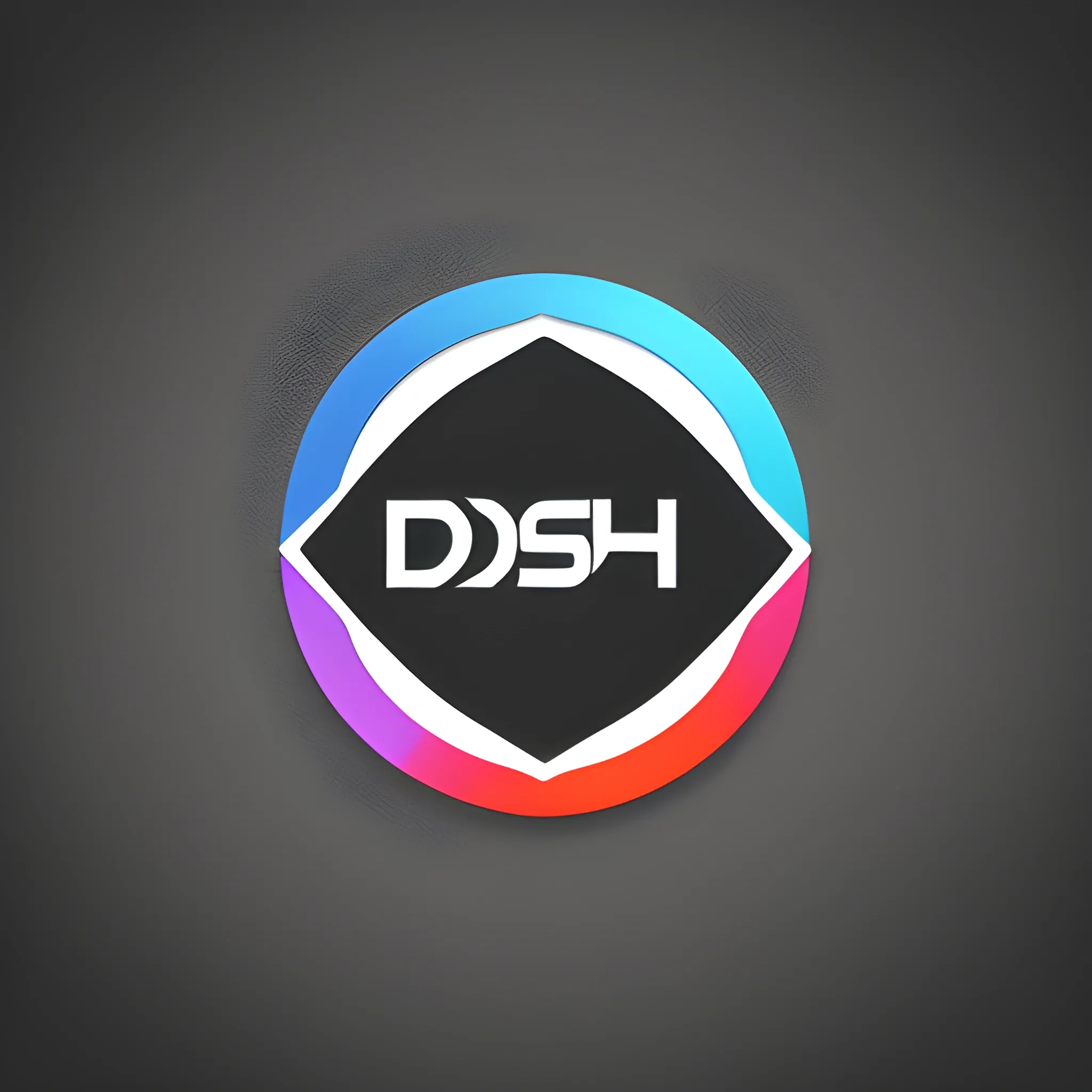 the logo of the mobile application with the name DASH