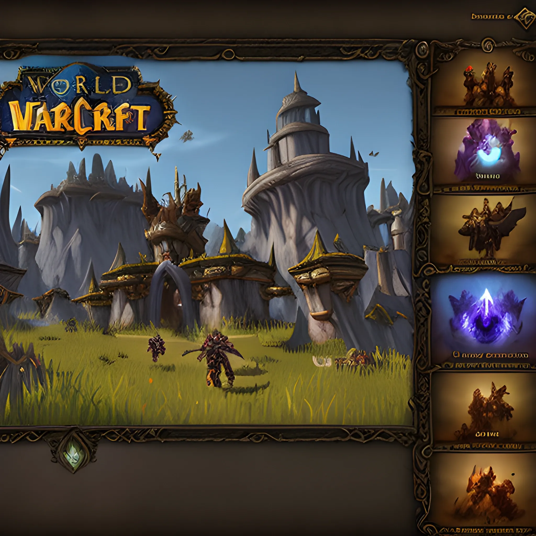 World of warcraft with text named FULL CONTROL