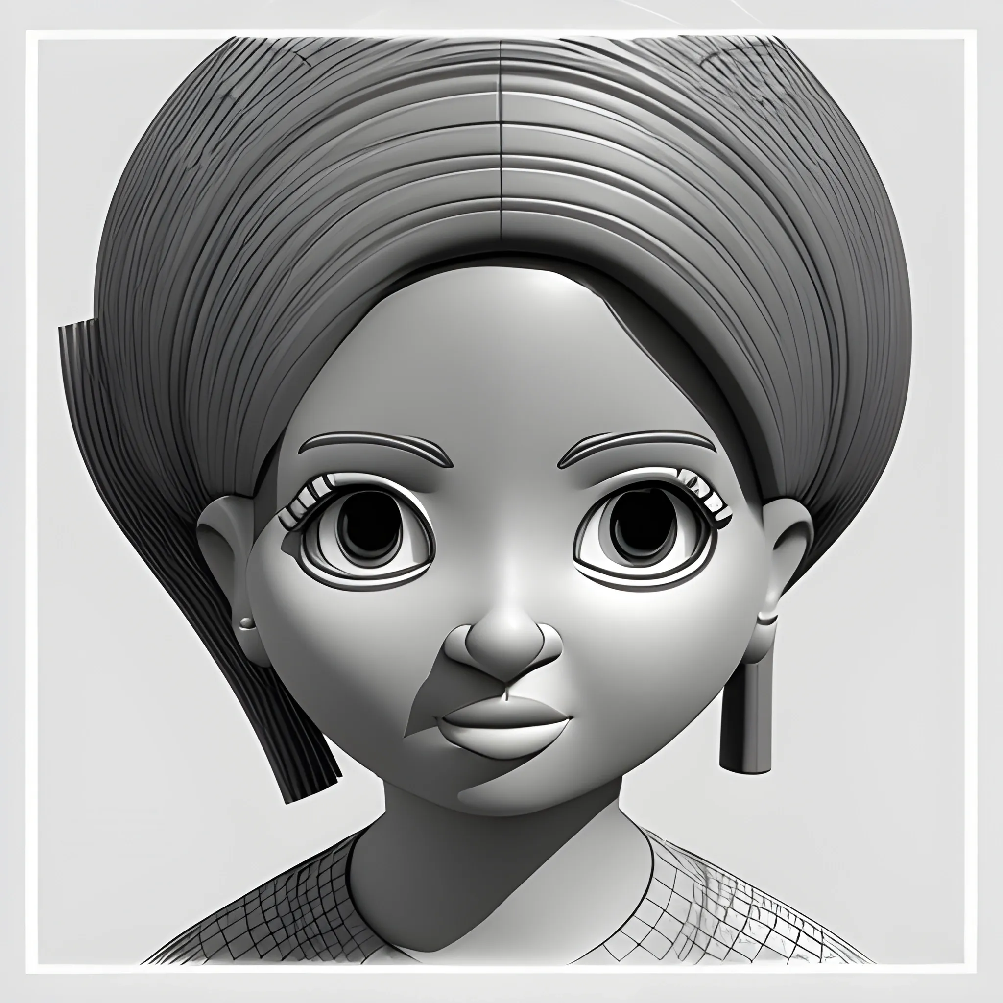 , 3D
latina , Cartoon, 3D, Pencil Sketch