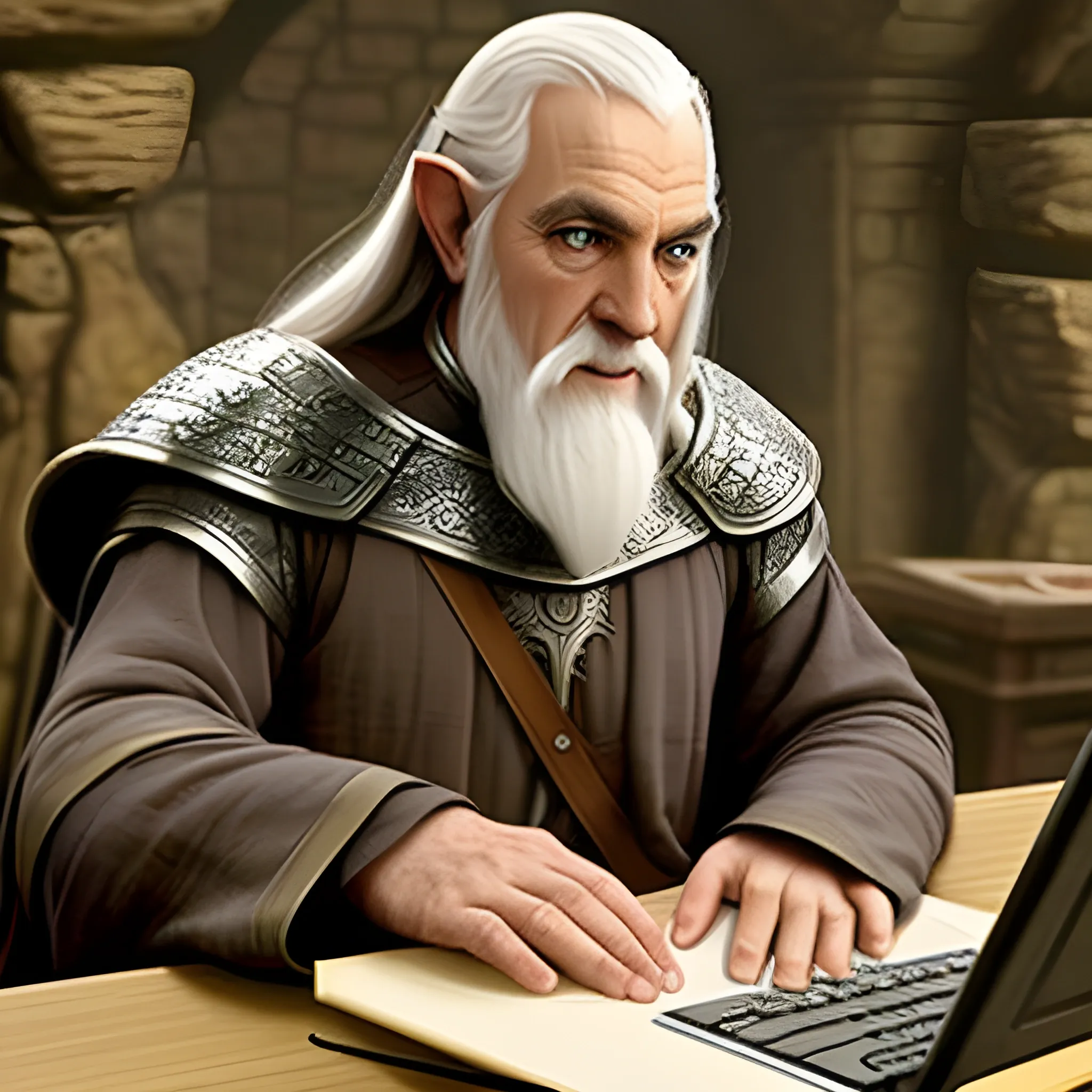 Helping Gandolph from the lord of the rings with a computer