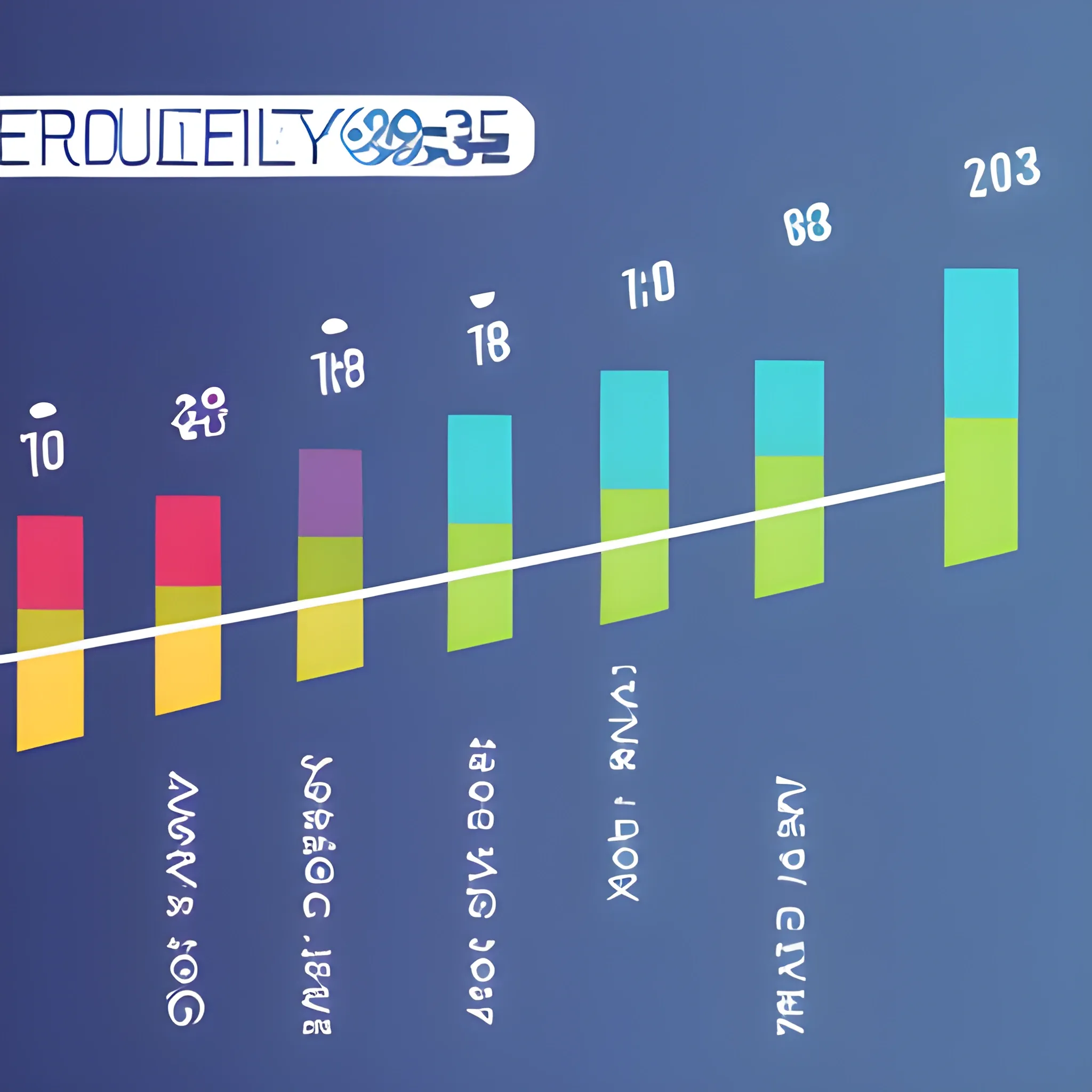 Create a detailed line chart showing the evolution of WiFi security protocols over time. The graph must have the following elements:

X axis: Years (1999, 2003, 2004, 2018).
Y axis: Security levels (with values ​​from 1 to 4).
Data Series: Different lines for each WiFi security protocol:
WEP: Represented by a blue line.
WPA: Represented by a green line.
WPA2: Represented by a red line.
WPA3: Represented by a purple line.
Title: 'Evolution of WiFi Security Protocols'.
Legend: Show the colors of the lines corresponding to each protocol.
Style: Professional, with clear axis labels and a visible legend. The graph should be easy to interpret and visually attractive."