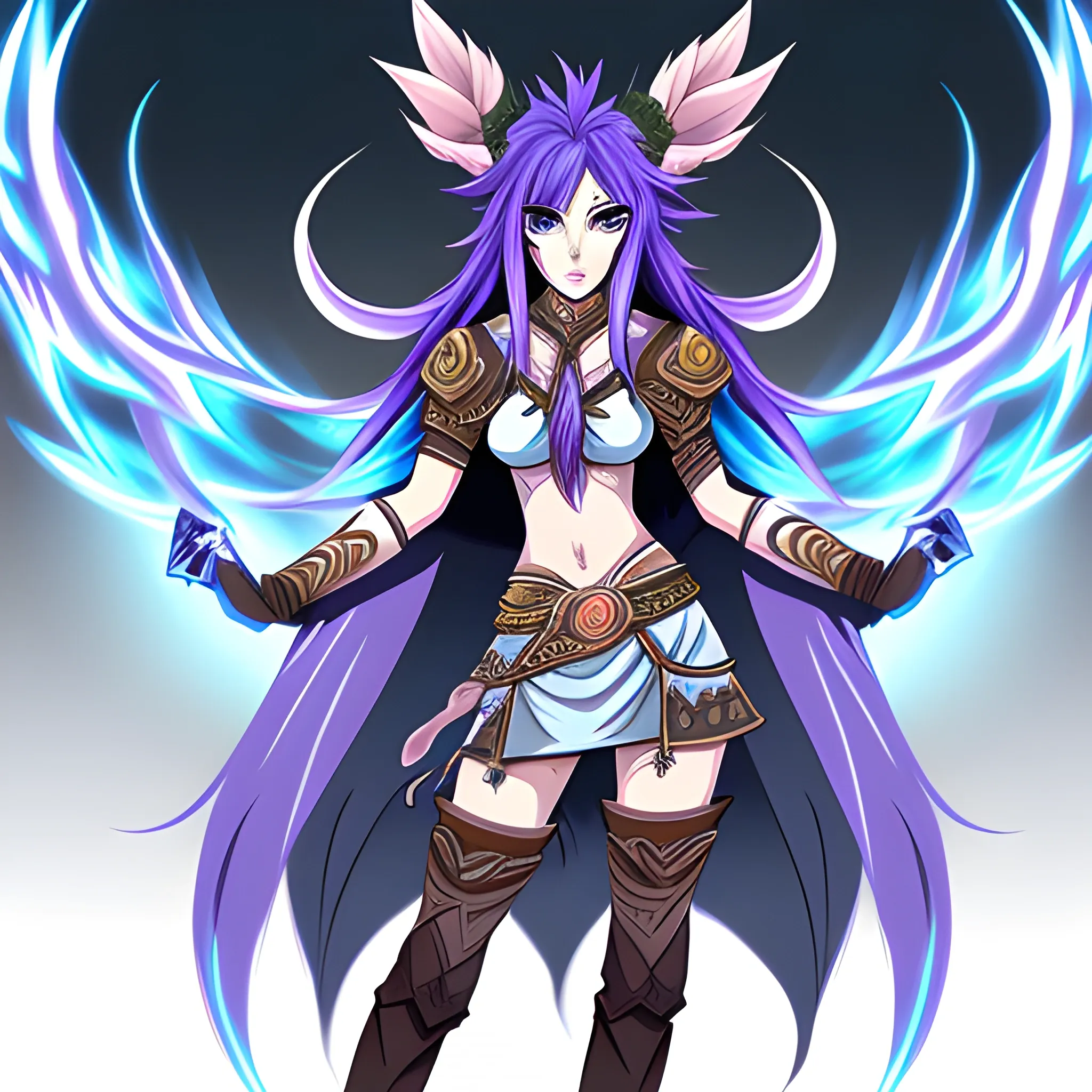 Avali, Druid, Female, Anime