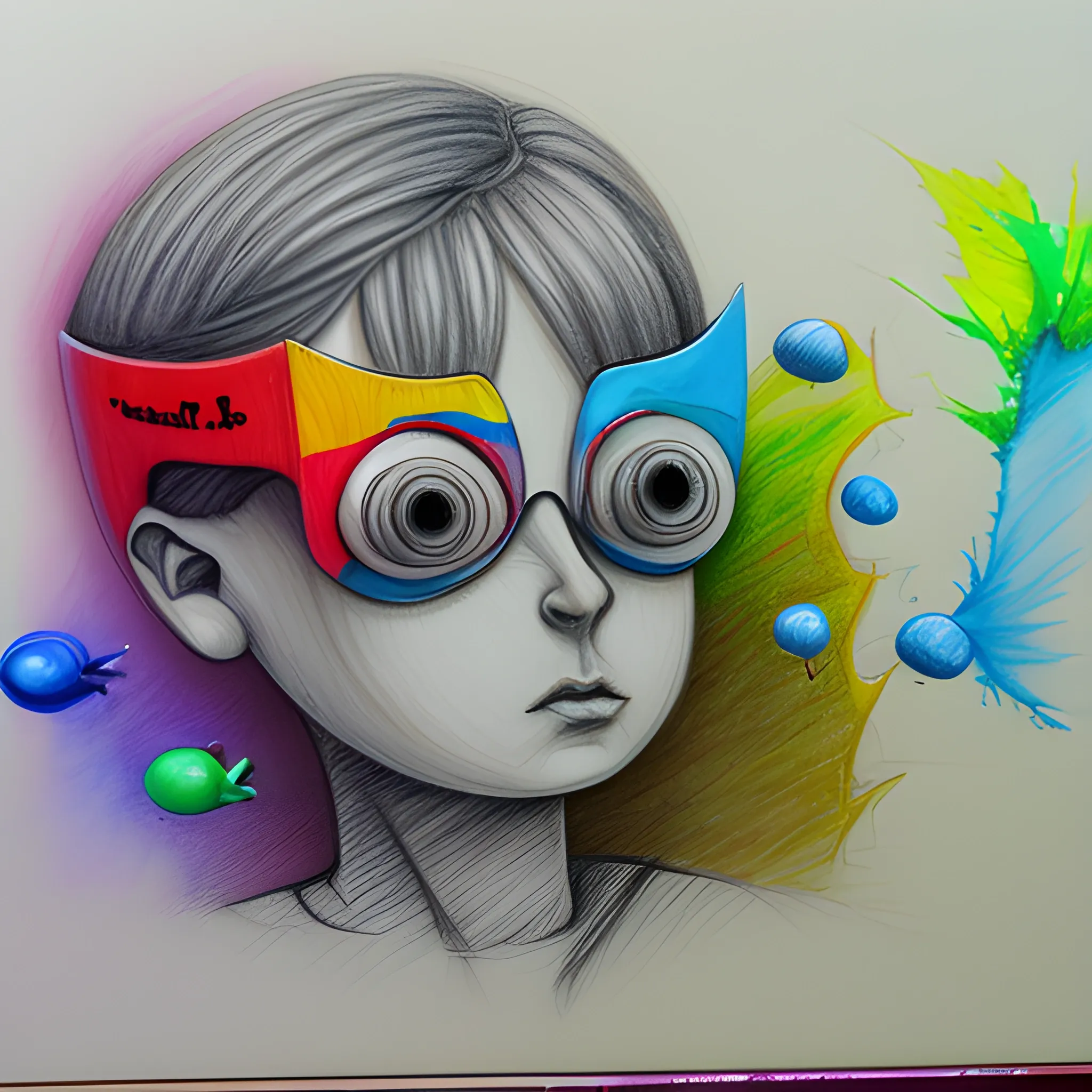 , Pencil Sketch, 3D, Cartoon, Trippy, Oil Painting, Water Color