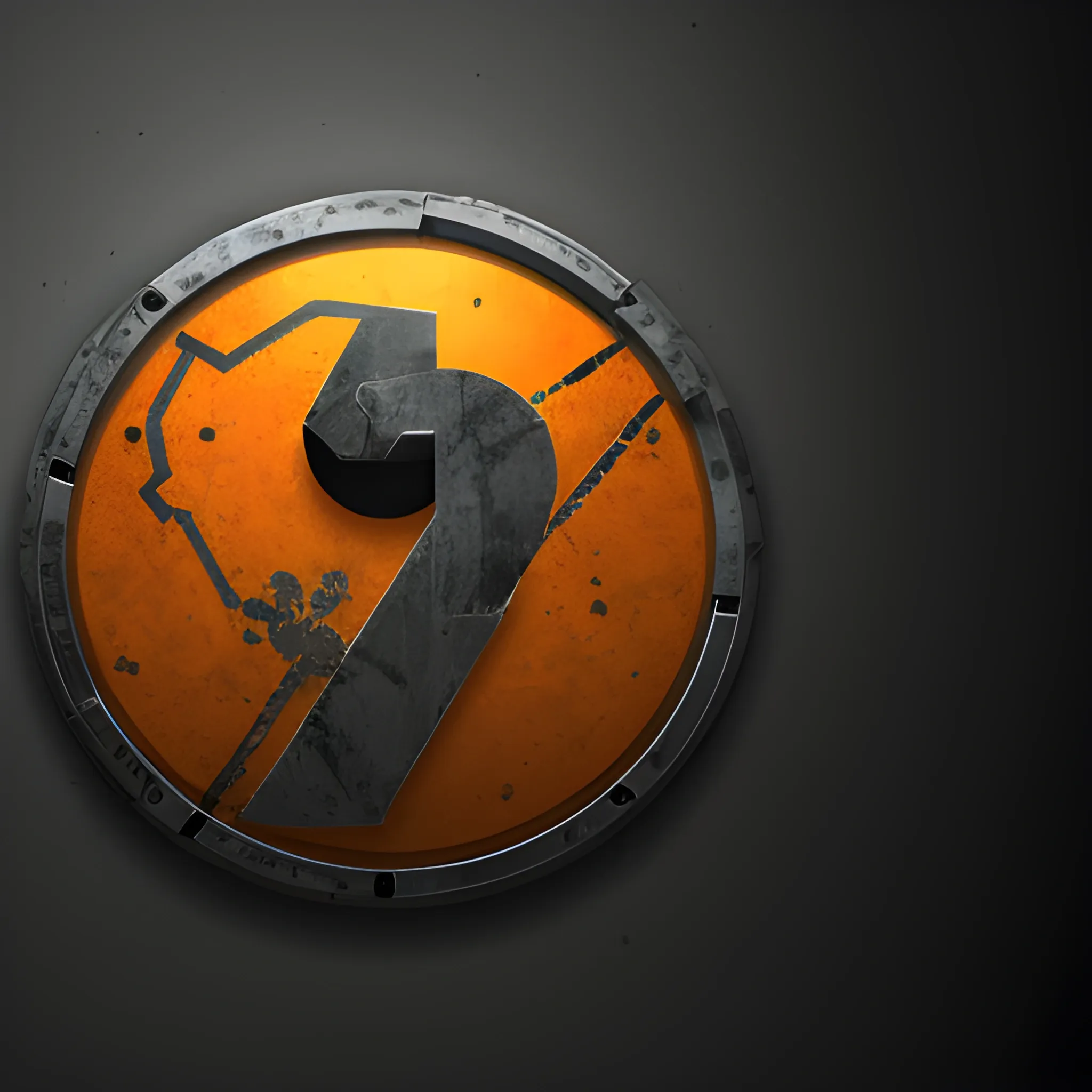 I want a 6400x1440dpi image for a wallpaper that is nice for work with plenty of icons on the screen, that is high quality with the theme of the Half-Life game