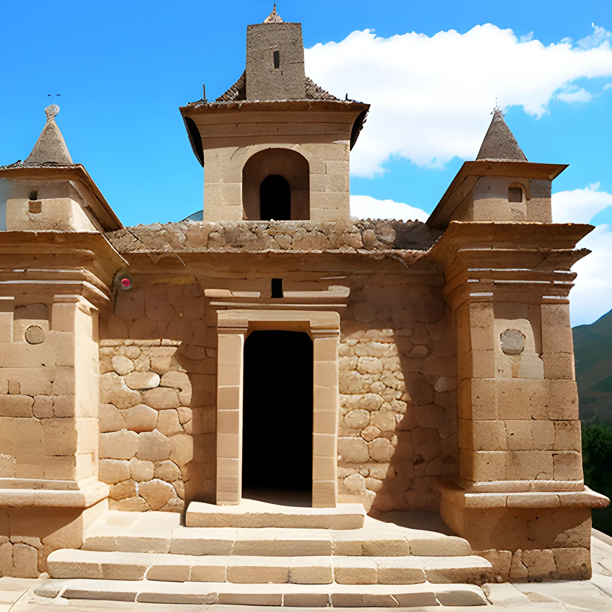 altar de piedra medieval 
, Trippy, 3D, 3D