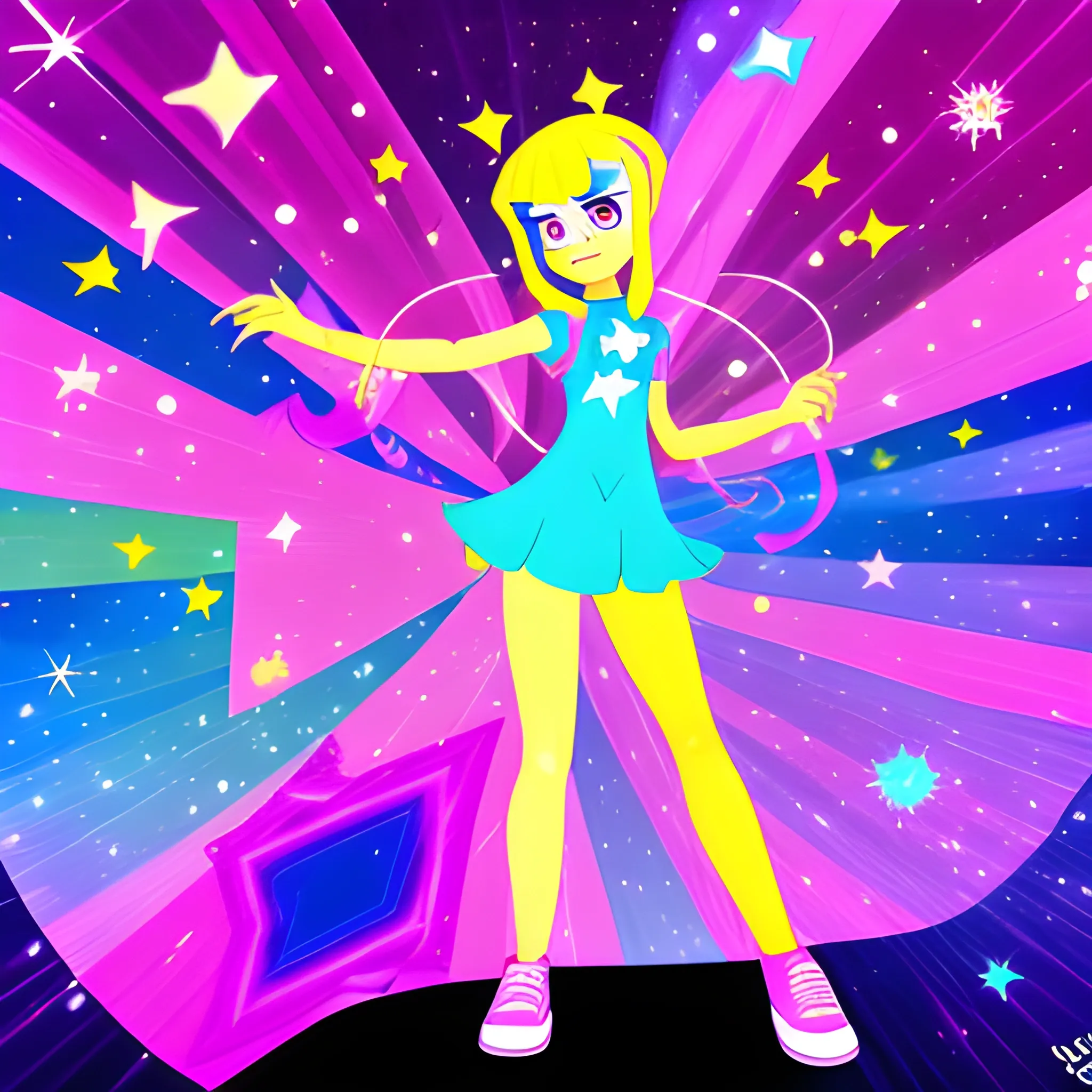 , Cartoon, Trippy star butterfly yugo