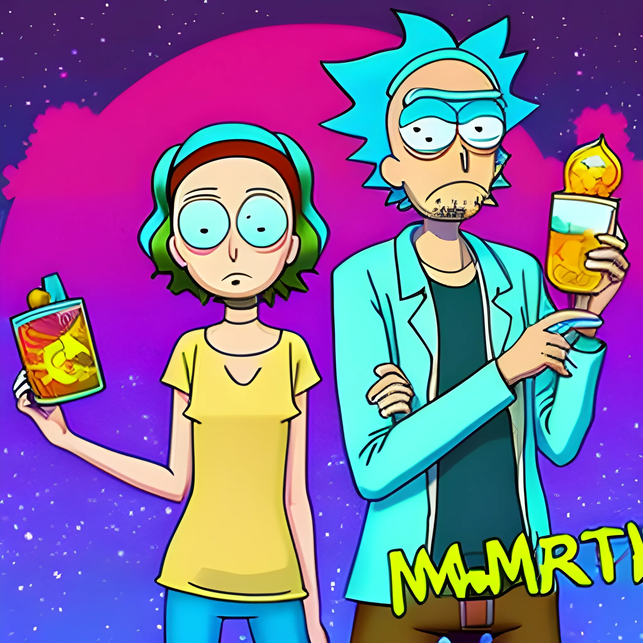 summer, rick y morty, 