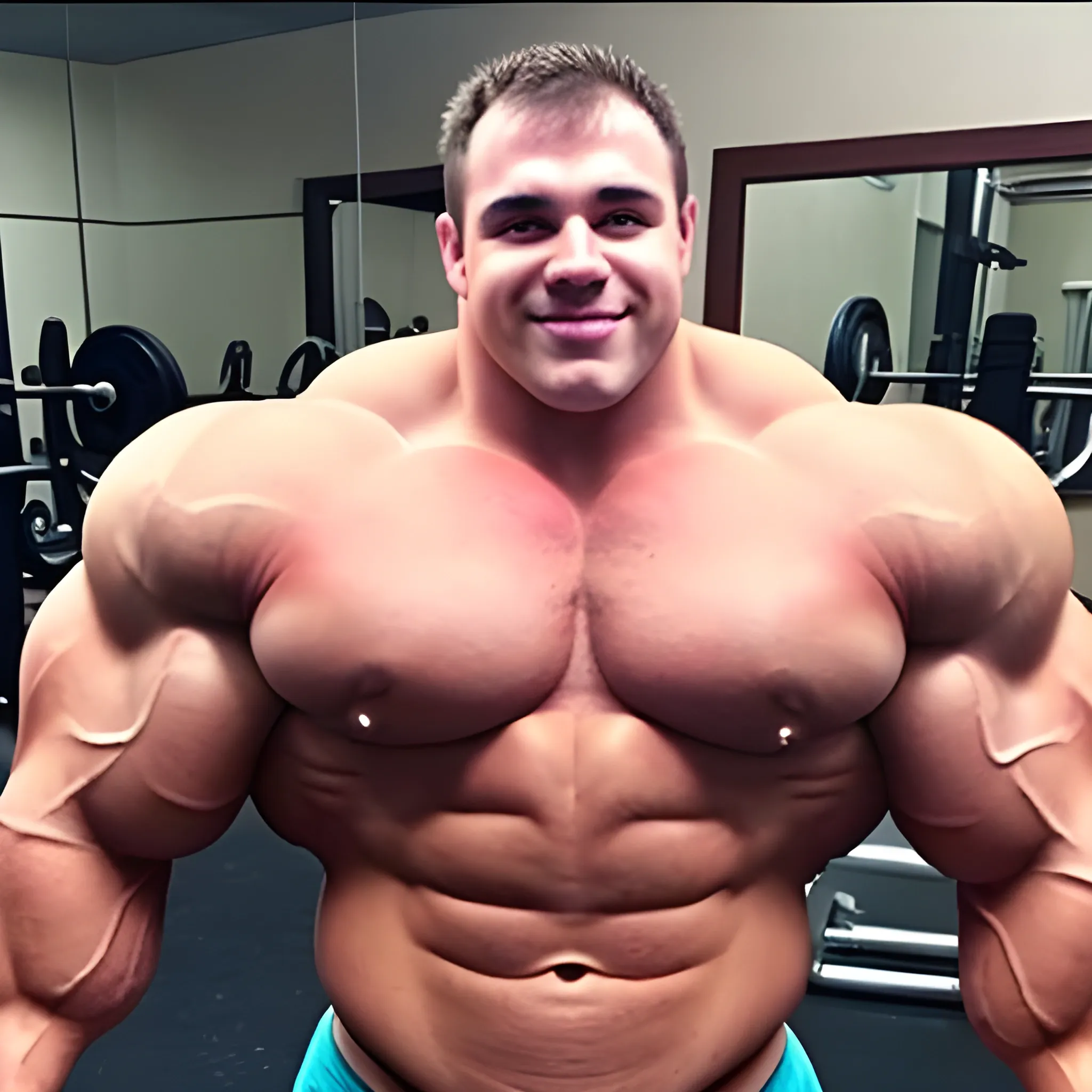 Big Bodybuilder Cute