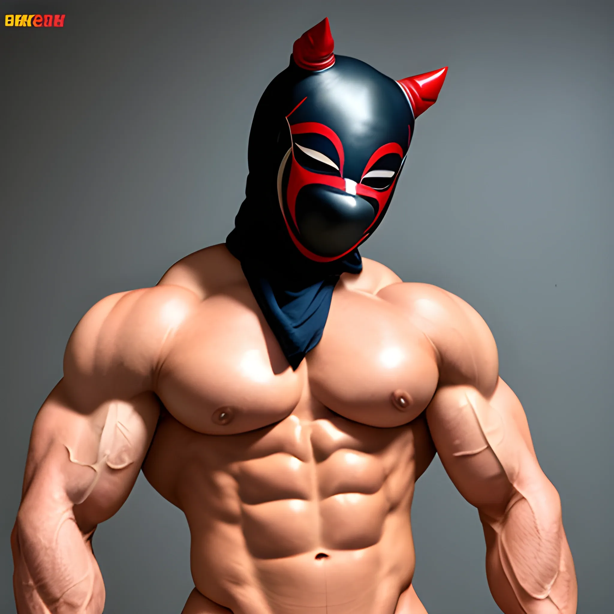 muscle,mask,gay,penis, 