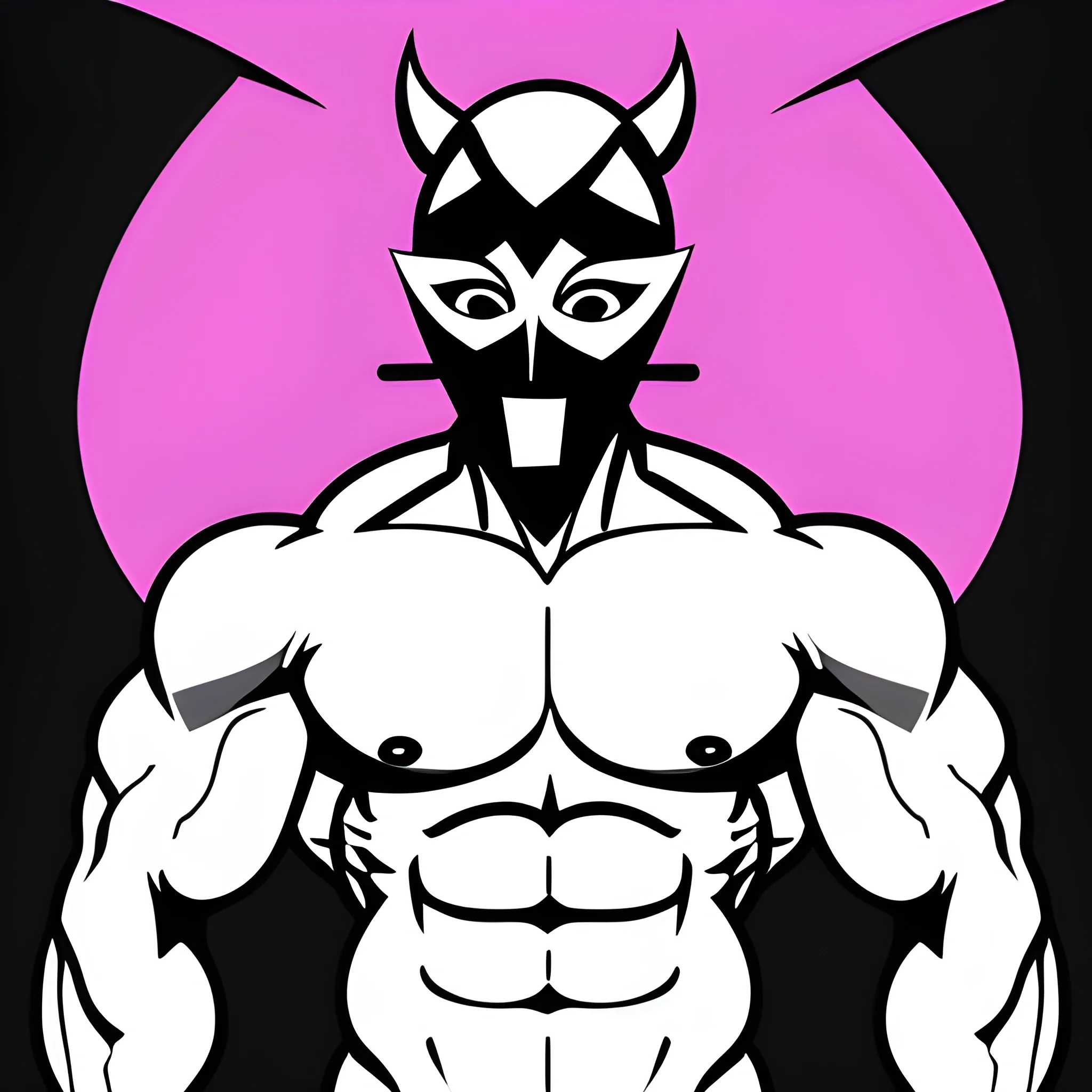 muscle,mask,gay,penis, ghost, Cartoon