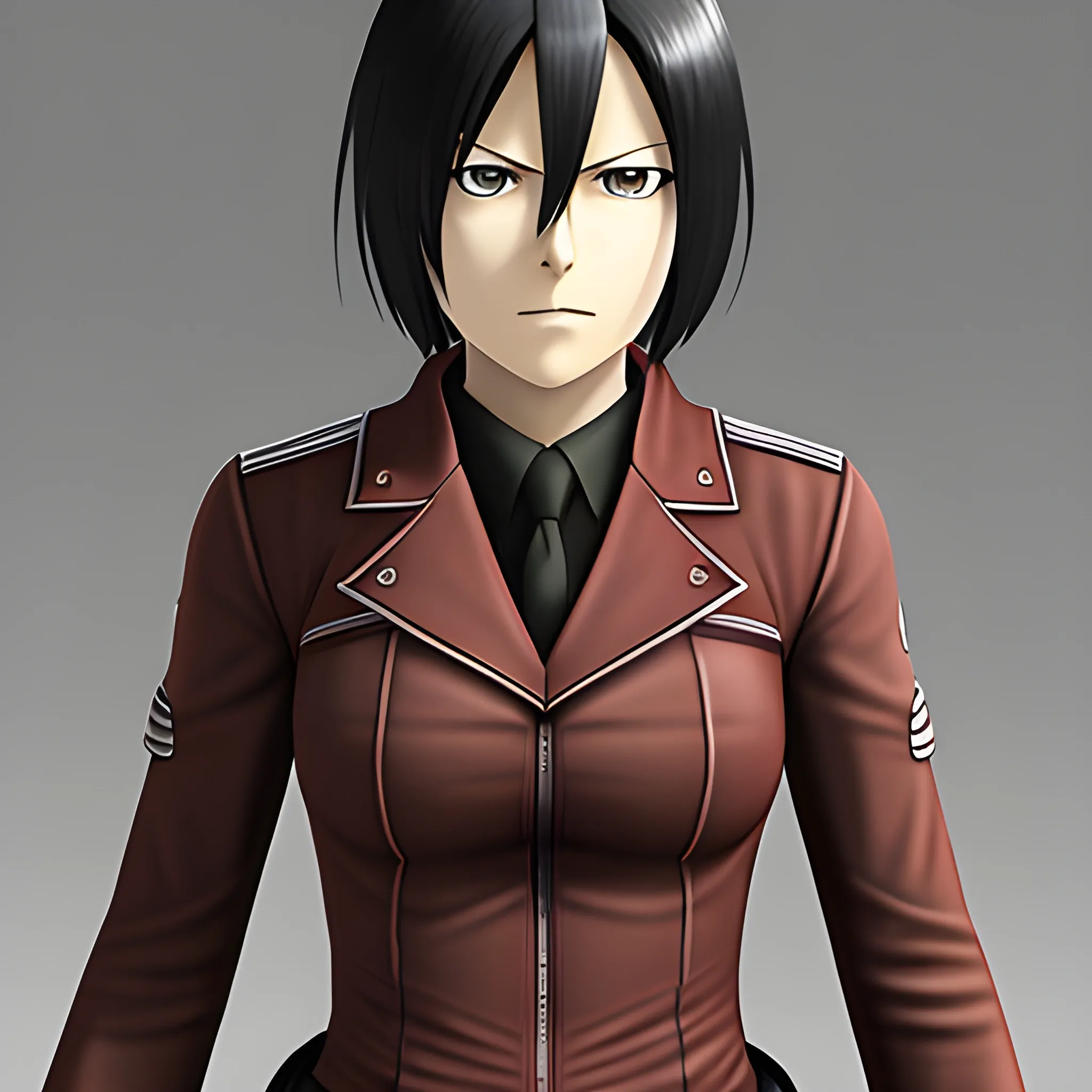 Mikasa  Ackerman, 3D