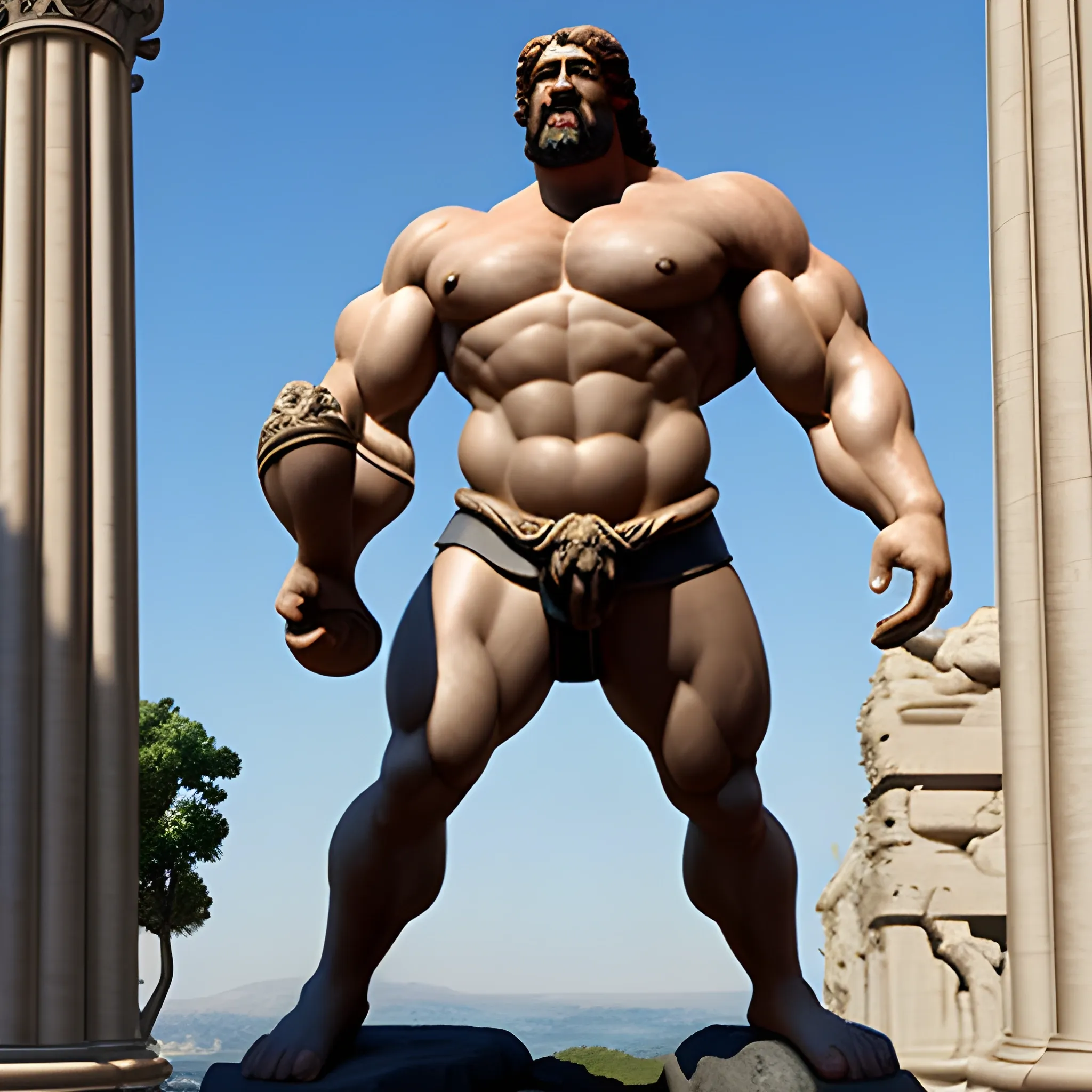 Hercules, hyper realisitic