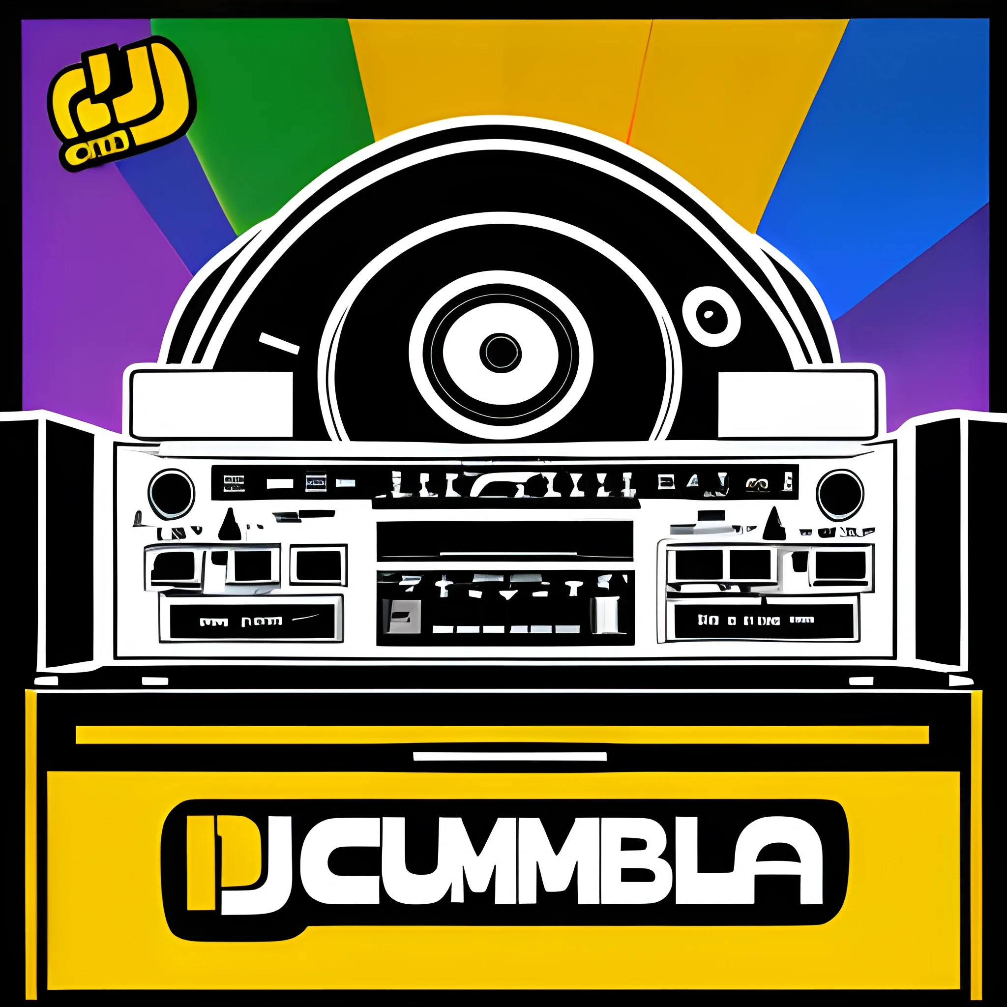 dj cumbia logo 

