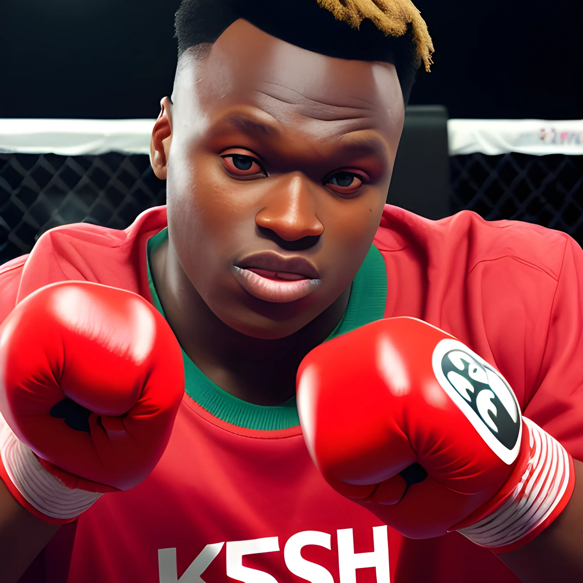 make ksi big black cheeks claping