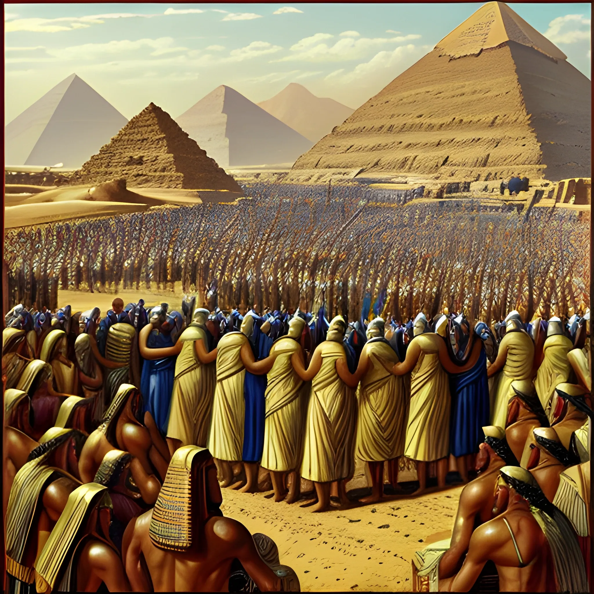 
"I have seen very well the affliction of my people who are in Egypt. I have heard their cry because of their exploiters. 8 And I have come down to deliver them from the hands of the Egyptians and to bring them out of that land, into a good and broad land, a land flowing with milk and honey, where the Canaanites, the Hittites, the Amorites, the Perizzites, the Hivites, and the Jebusites dwell. 9 The cry of the children of Israel has come before me, and I have seen the oppression with which the Egyptians oppress them. 10 Therefore come now, for I will send you to Pharaoh to bring my people, the children of Israel, out of Egypt."